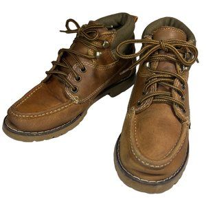 Candie's Vintage Leather Boot - Women's Size: 6 (EUR: 37) - Brown